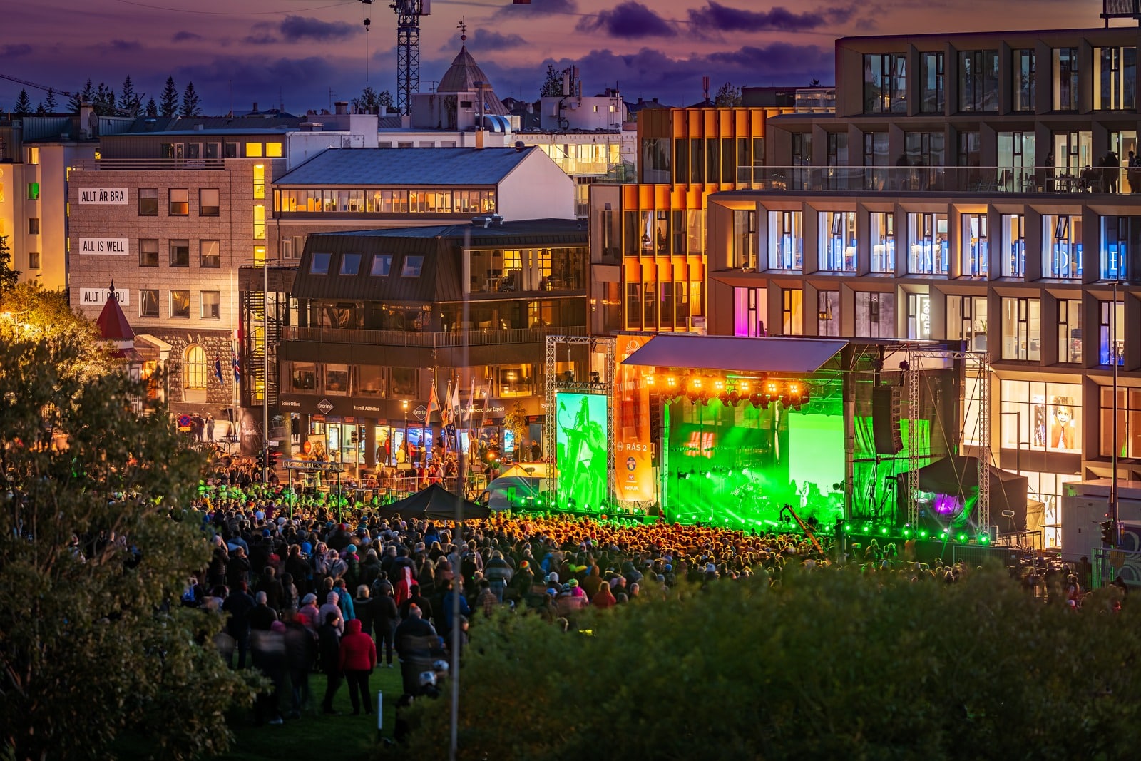 Outdoor Concert on Reykjavík Culture Night