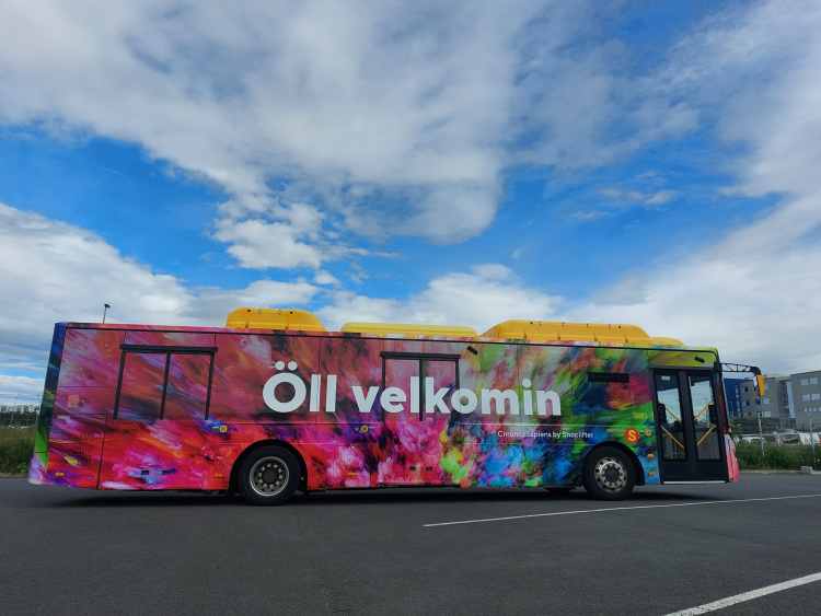 Reykjavík City buses, Strætó, run with extended service, some of which is free, on Reykjavík Culture Night